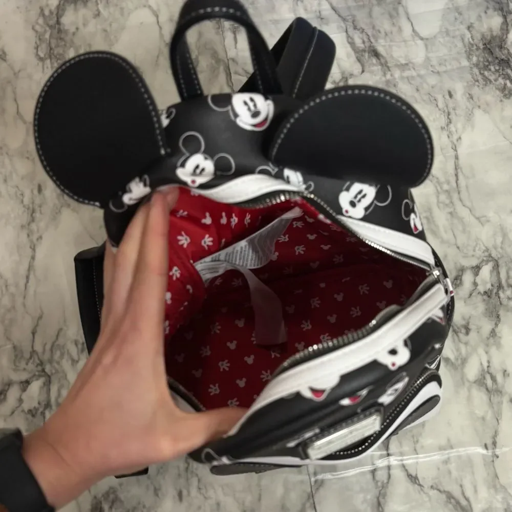 AUTHENTIC DISNEY PARKS EXCLUSIVE Loungefly Backpack collectible Mickey black